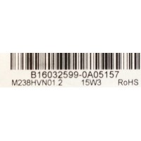 MAIN / INSIGNIA 55.24S19.ME9 / TED.MS3393.EA558 / S240HF60 V3 / B16032599 / E254215 / PANEL'S 96.24S19.005 / M238HVN01.2 / S240HF60 V3 / MODELOS NS-24D510NA17 / NS-24D420NA16